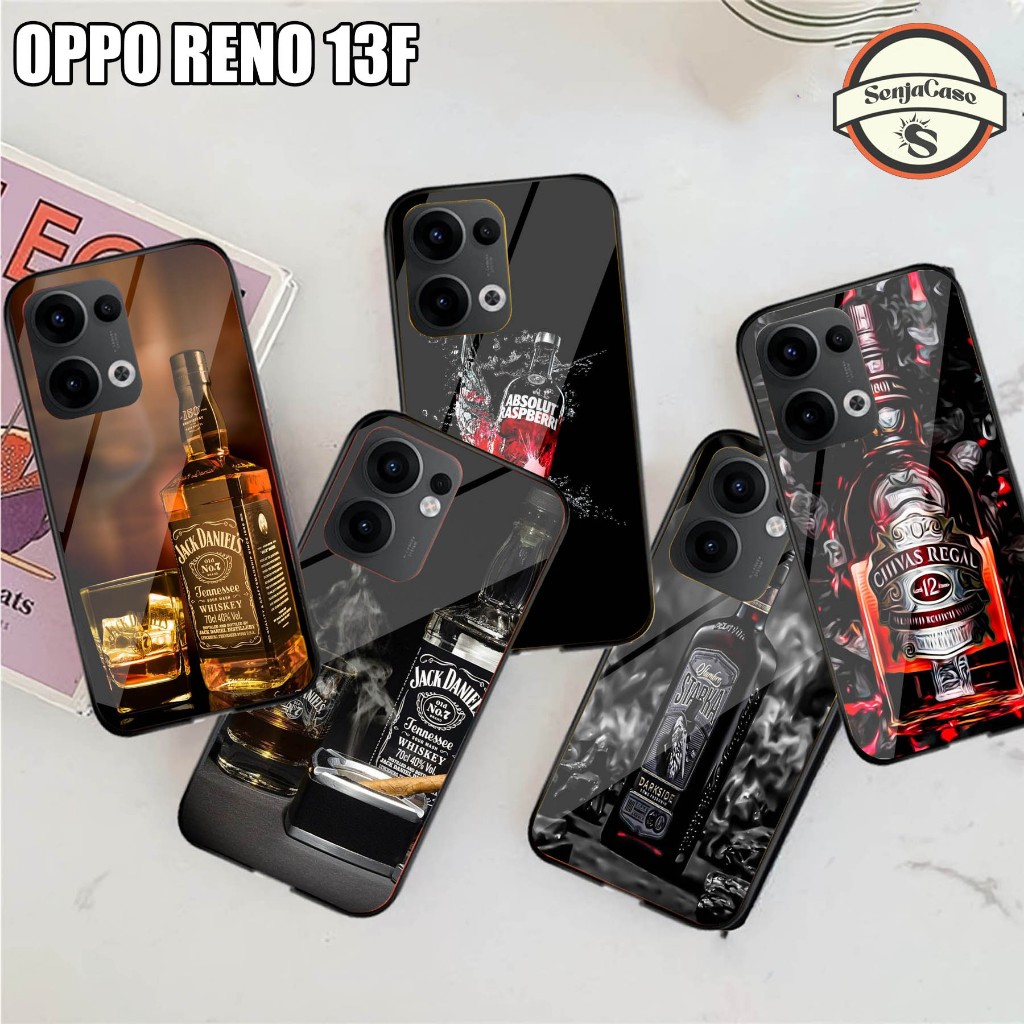 HP SENJACASE SOFTCASE GLASS TYPE 0PP0 RENO 13F ใหม่ล่าสุด - Silicone - เคสเคลือบเงา - เคส - ล่าสุด -