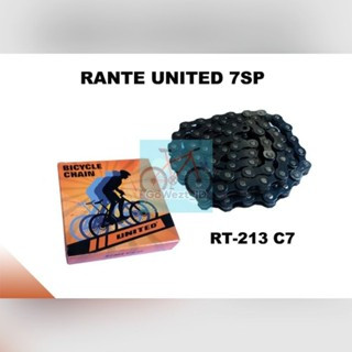 United RT-213 7 Speed MTB Folding Mountain Minion Racing Bike Chain | คุณภาพสูง