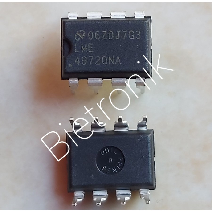 LME49720 LME49720NA DIP8 เครื่องมือเท็กซัสดั้งเดิม