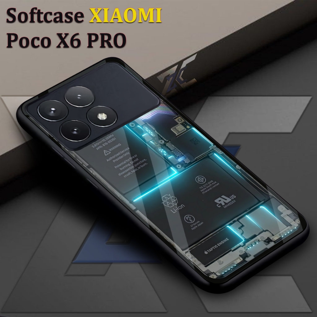 (TB21) ใหม่ล่าสุด POCO X6 PRO 5G Softcase | เคส XIAOMI X6 X6 PRO | น่ารักเย็นเคสวัสดุยืดหยุ่น | เคสป