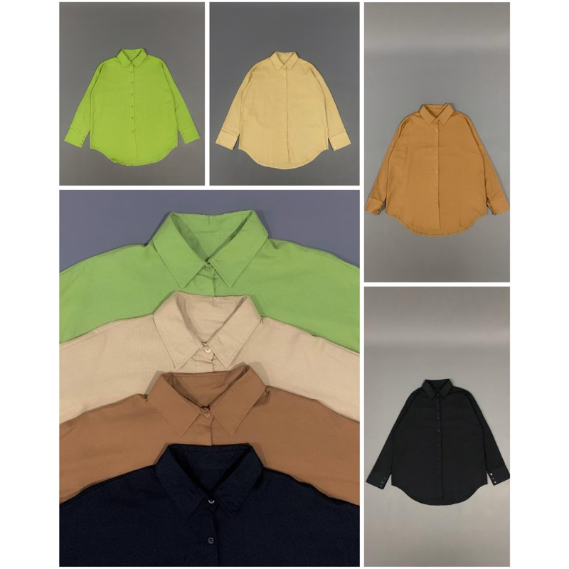 เสื้อโอเวอร์ไซส์ผ้าลินิน leto women