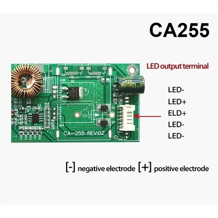 อินเวอร์เตอร์ BACKLIGHT CA-255 UNIVERSAL LED TV DRIVER CA 255 INVERTER MULTI LED Light CA255 10IN - 