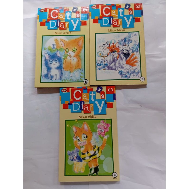 Cats Diary Comic - Miwa Abiko 1-3