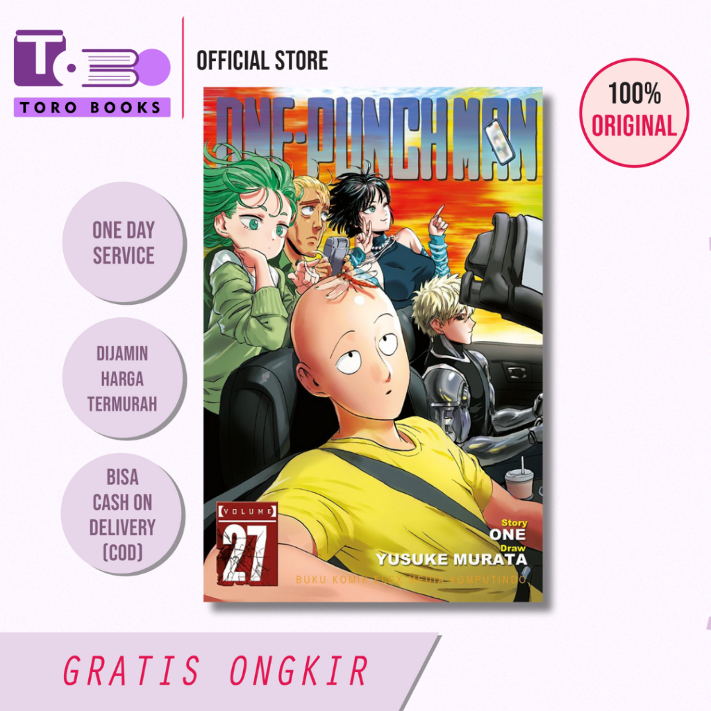 ซีรีส์การ์ตูน One Punch Man 27 - One & Yusuke Murata