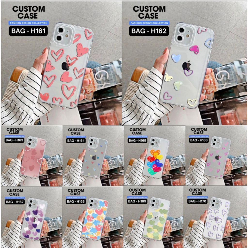 VIVO V25 / V25E / V25Pro / V23 / V23E / V21 / V20 / V20SE Case image BAG รหัส H161-H170 ล่าสุด (MACC