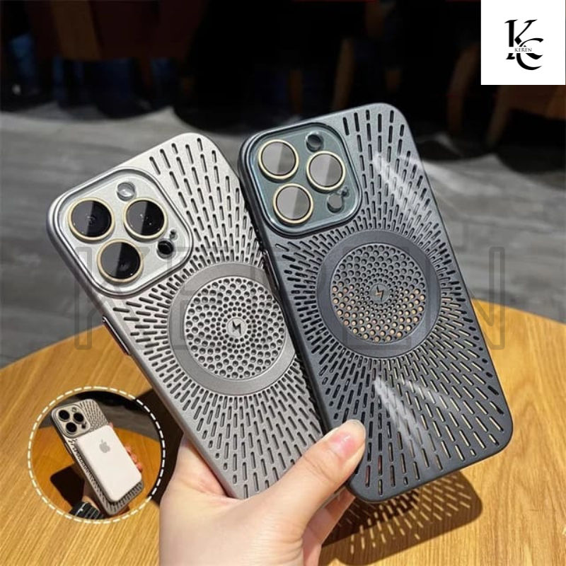 Magsafe Premium Case Refresher IP 12 13 14 15 16 Pro Plus Promax Anti Heat Compatible