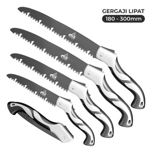 Gergaji Lipat Gergaji Potong Dahan Manual Serbaguna 18/21/25/30 CM- 6674