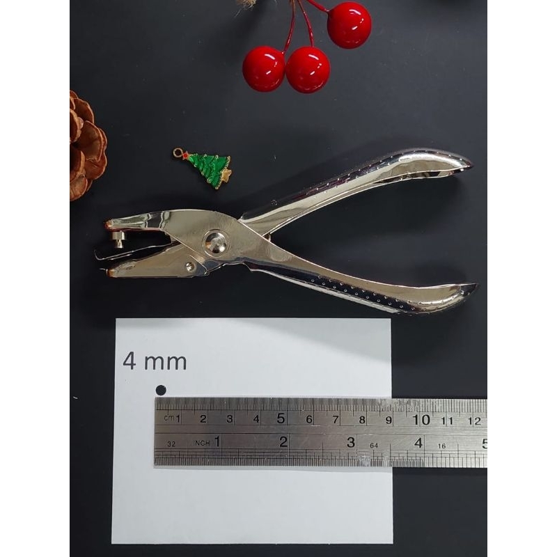4MM Paper Punch เท่านั้น 1 หลุม / Punch One Hole / Paper Punch Tool 8 แผ่น