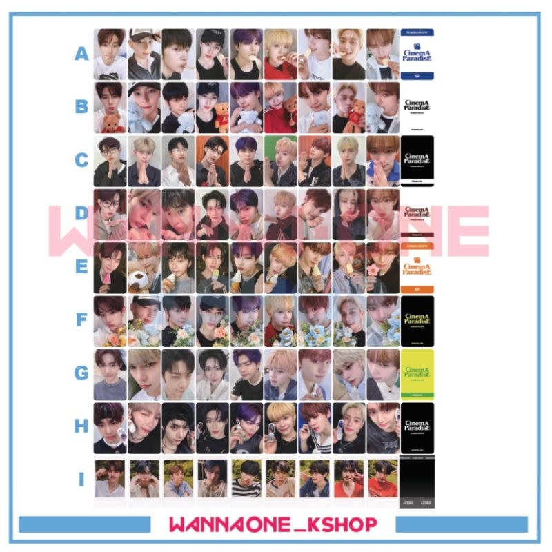 ZB1 Good So Bad Photocard สวรรค์อัลบั้ม zerobaseone pub