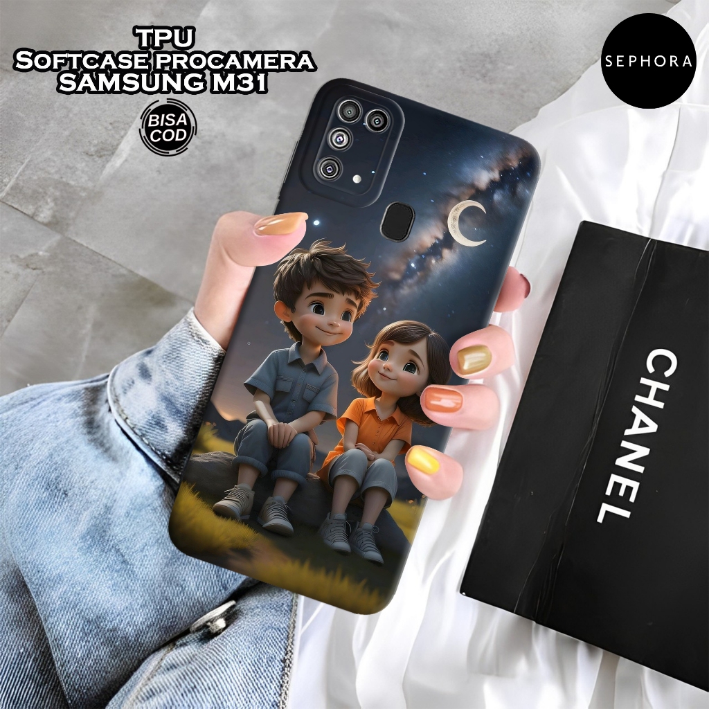 HP เคส Samsung M31 ใหม่ล่าสุด - เคสการ์ตูนแฟชั่น - Samsung M31 Softcase - เคส Pro - เคส Samsung M31 
