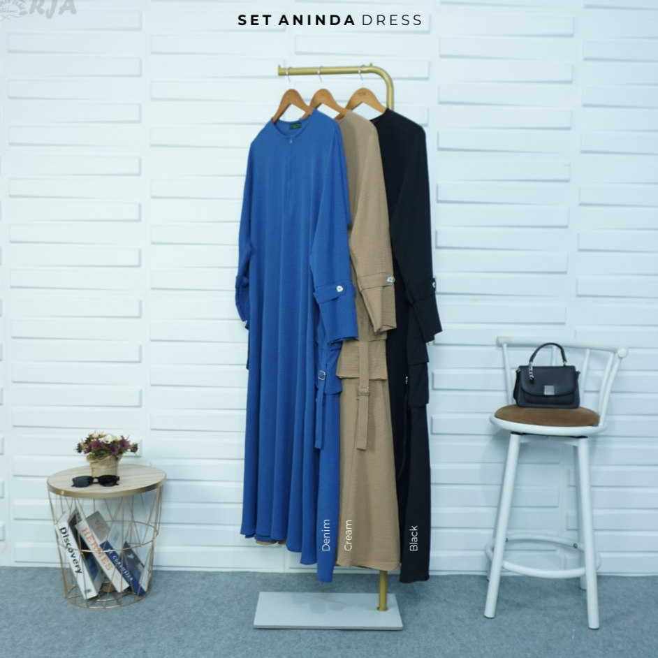 IANNDA DRESS SET, MODERN HIJAB GAMIS SET, FK HIJAB GAMIS SET, SYARI HIJAB GAMIS