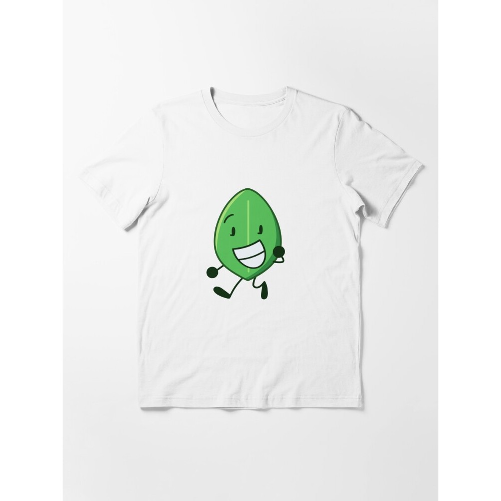 Cartooon bfdi leafy bfdi T-Shirt Plain T-Shirt