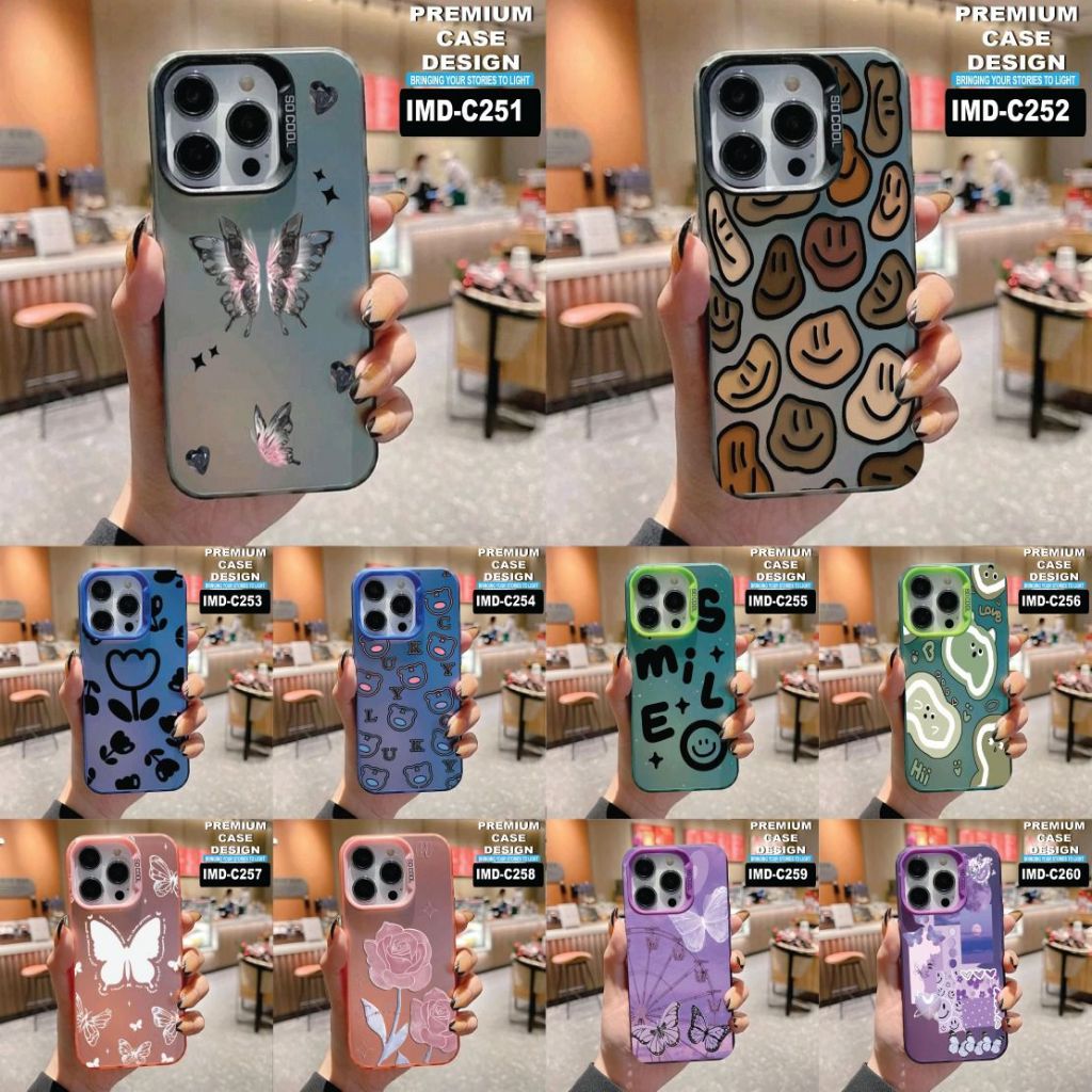 IPHONE 6/IP 6+/IP 7/IP 8/IP 7+/IP 8+ ⭐️ CASE MOTIF CODE IMD C251- C260 CHECK DESCRIPTION VENUS ACC