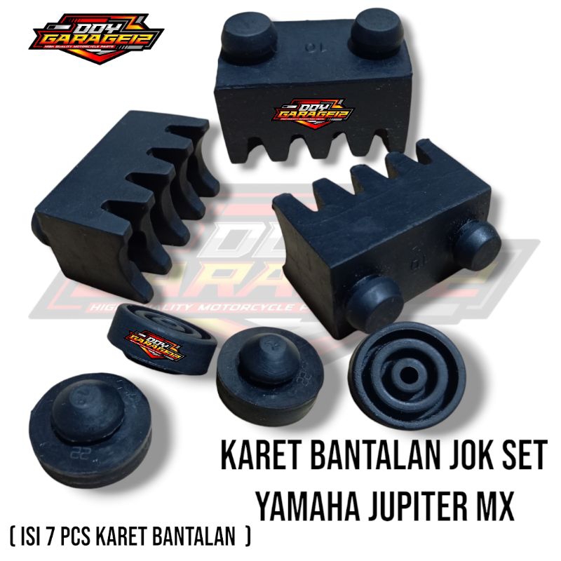 (7 ชิ้น) Yamaha Jupiter MX Seat Cushion เบาะรองนั่งยาง ชุดเบาะรองนั่งยาง Original Lospack เบาะยาง