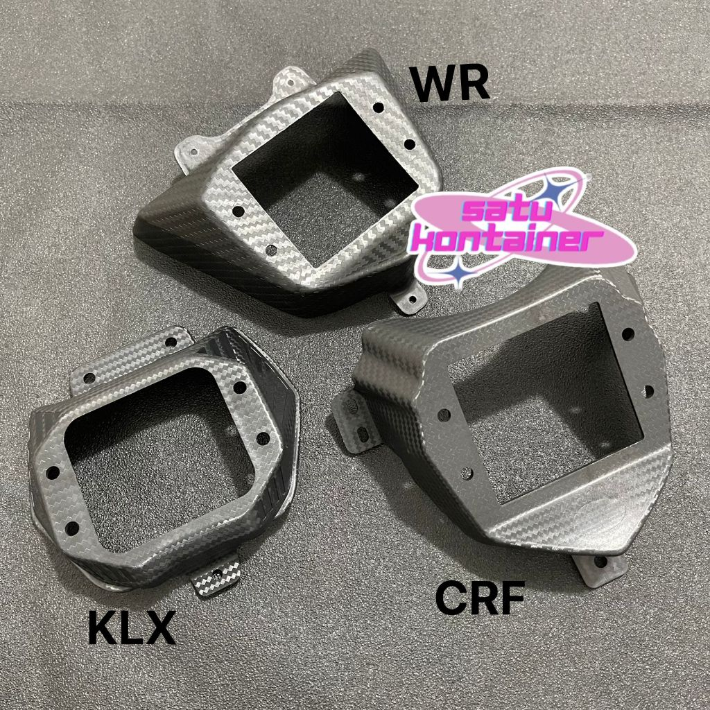 BODY CARBON ฝาครอบไฟหน้า Klx crf wrr155 pnp หลอดไฟ Led