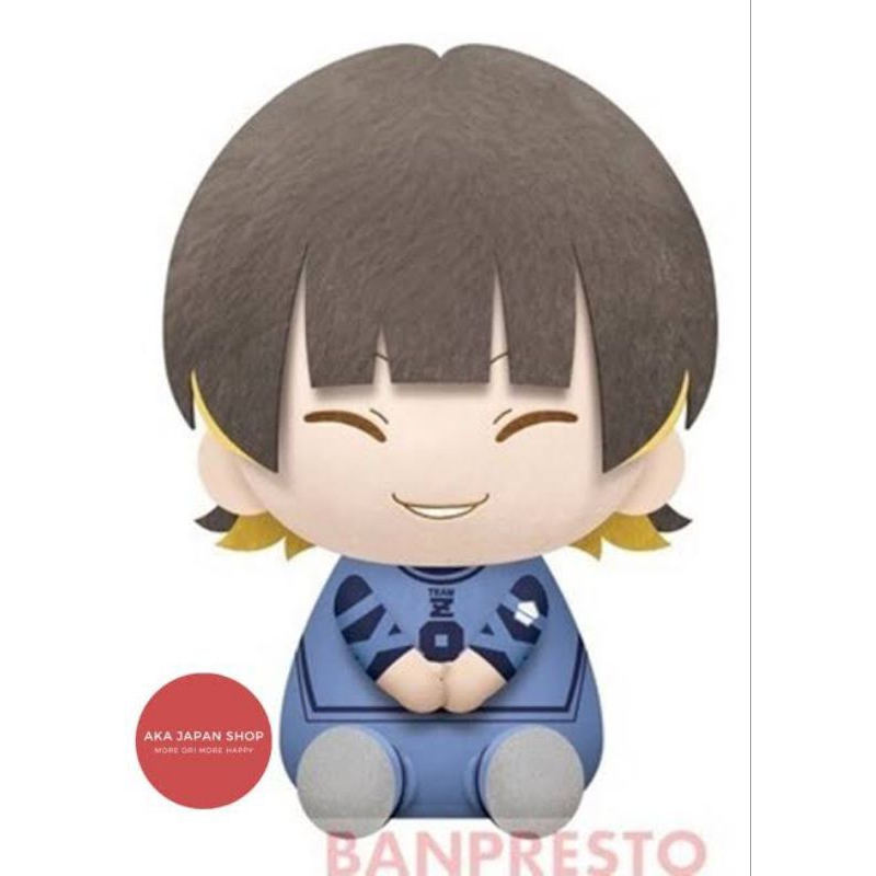 Nuigurumi Plush Blue Lock Bachira Doll / Punitoppu Aoshi Tokimitsu Doll Keychain