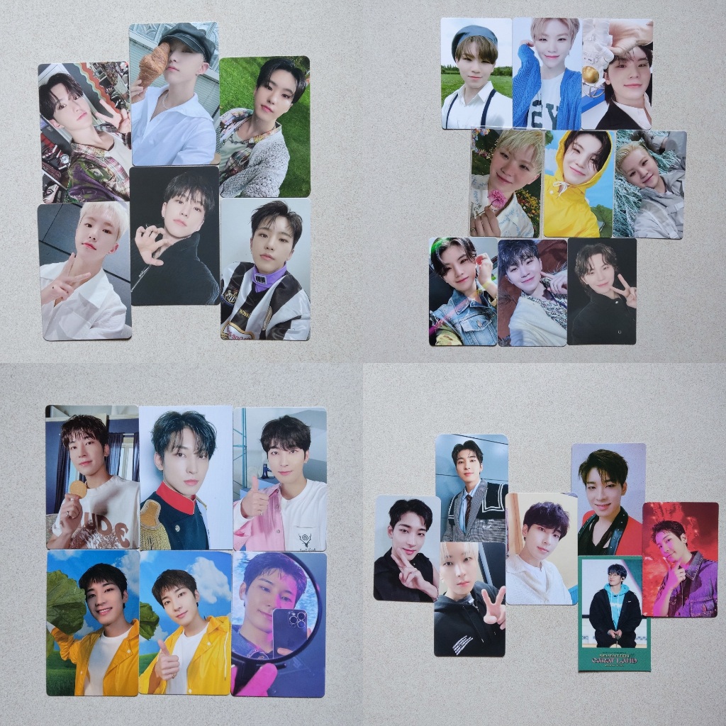 Rpc Photocard Seventeen SVT PC Face The Sun FTS Attacca sector 17 Tray Prince Weverse นาโกย่า Dream 