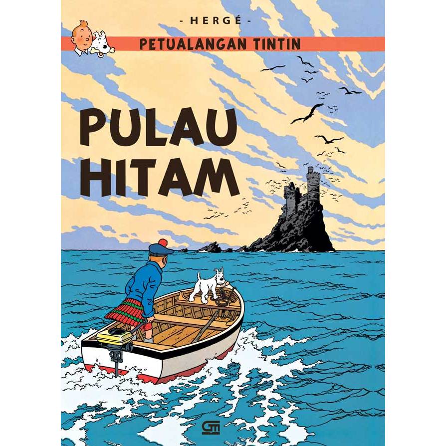 Gramedia Cirebon - TINTIN ADVENTURE: สีดํา ISLAND