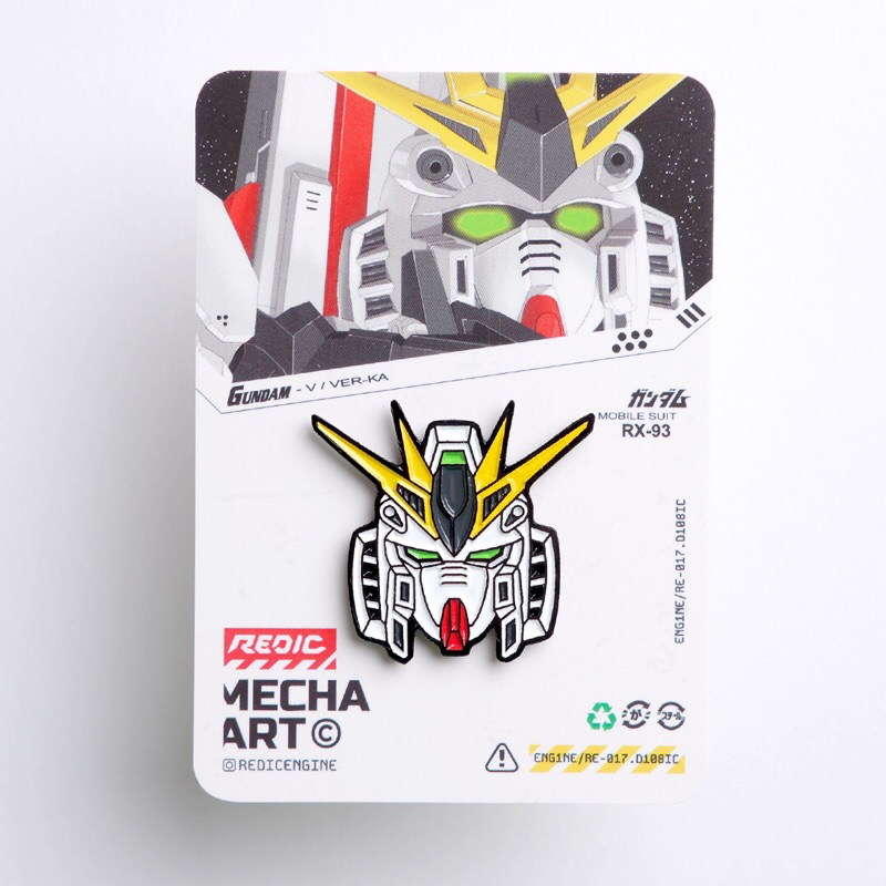 เข็มกลัดเคลือบ Redic NU RX-93 ver.ka