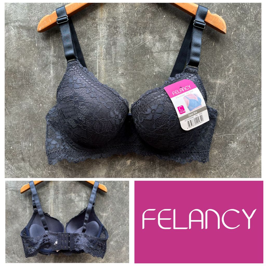 CODE BF248 DGY Bra Felancy Size: 34C, 36C, 38C, 40C, 36D, 38D, 40D
