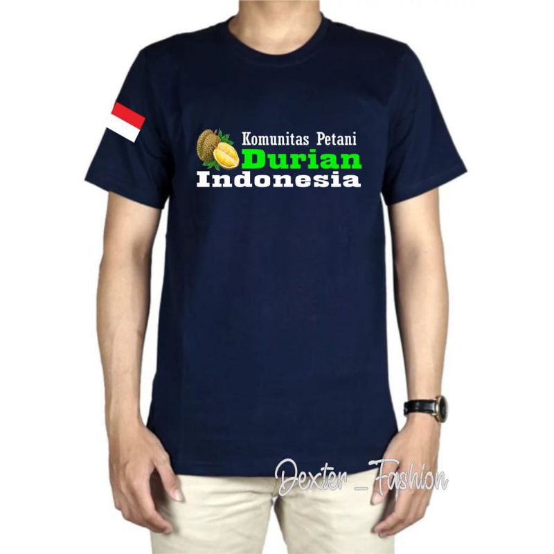 INDONESIAN DURIAN FARMERS เสื้อยืด, คุณภาพ UNISEX DURIAN FARMERS ผ้าสําหรับผู้ชายและผู้หญิง