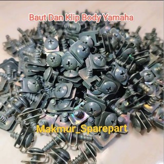 50Set Baut Klip Body Yamaha Mio 5x16 Matic/bebek