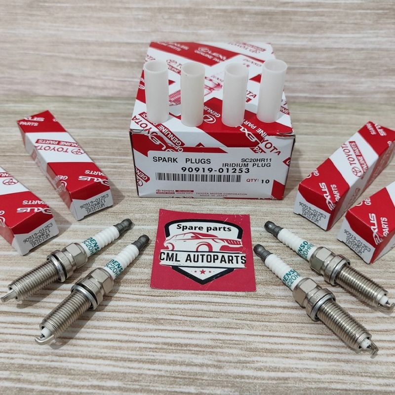 หัวเทียน Iridium SPARK PLUG 90919-01253 TOYOTA ALTIS COROLLA/HARRIER SC20HR11