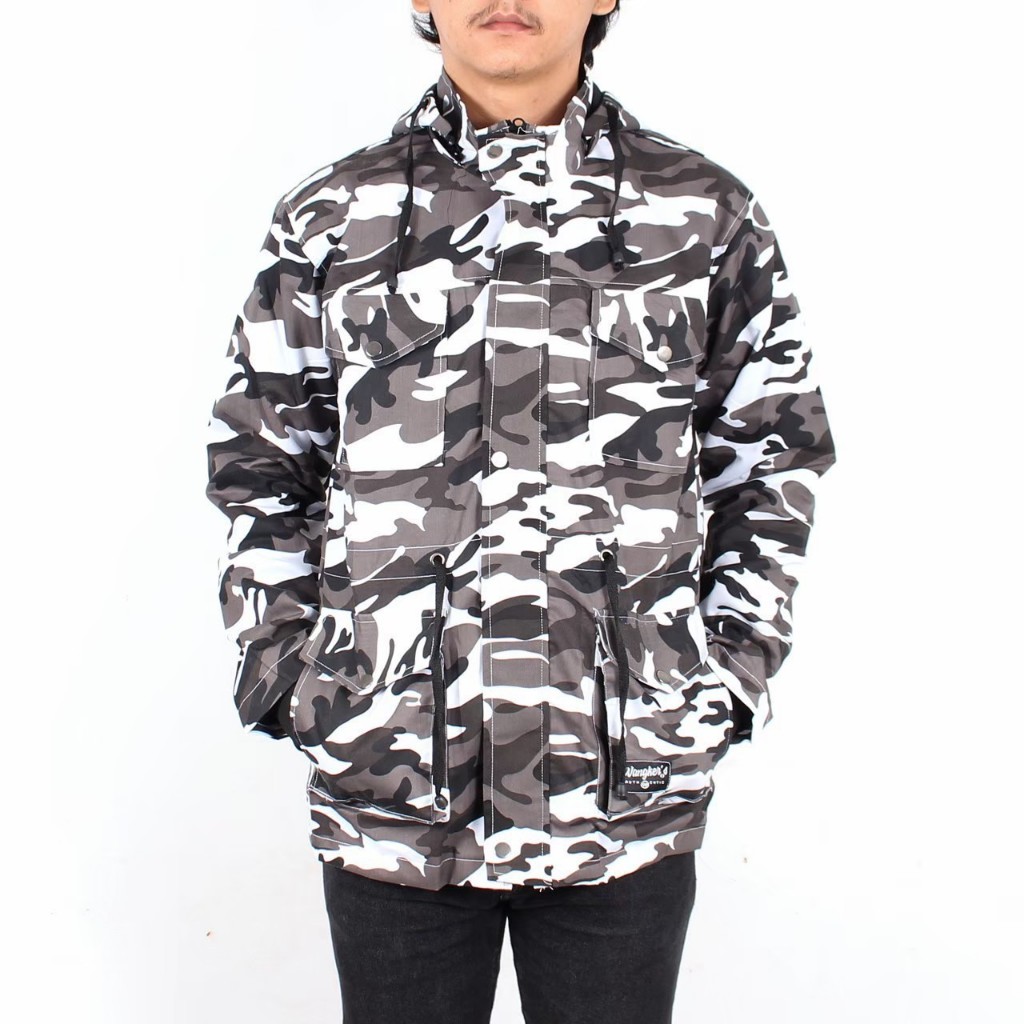 เสื้อแจ็คเก็ต CAMO PARKA - CAMO CAMO - THICK ARMY FLEECE CAMO PARKA JACKET