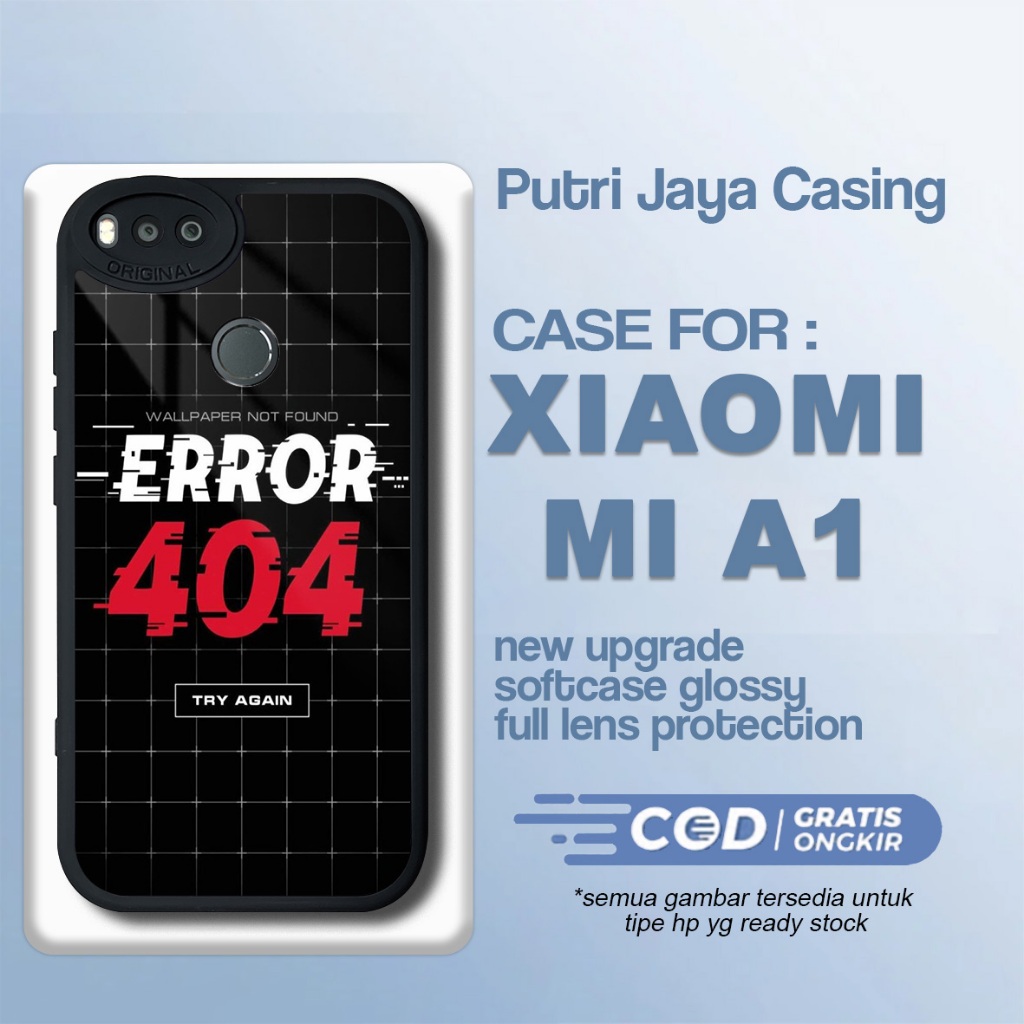 ล่าสุด Xiaomi Mi A1 Case Art Art Art Case Mi A1 Hardcase Softcase Glossy Premium