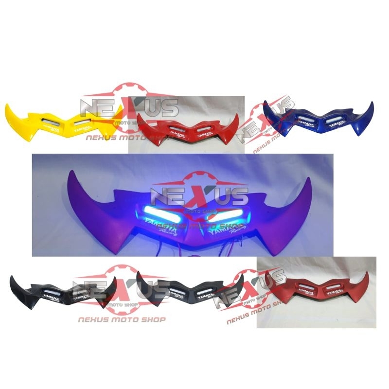 Aerox155 light winglet รุ่นเก่า AEROX WINGLET ปีกหน้า NVX 155 winglet รุ่นเก่า aerox light winglet b