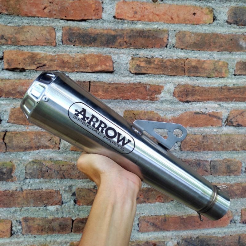 Arrow Canister Stainless tu 51mm - Exhaust Arrow Racing สําหรับรถจักรยานยนต์ทั้งหมด