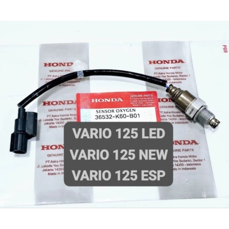 เซนเซอร์ออกซิเจน VARIO 125 LED VARIO 125 ใหม่ VARIO 125 ESP HONDA K60 เซนเซอร์ออกซิเจน CO2 O2 EMISSI