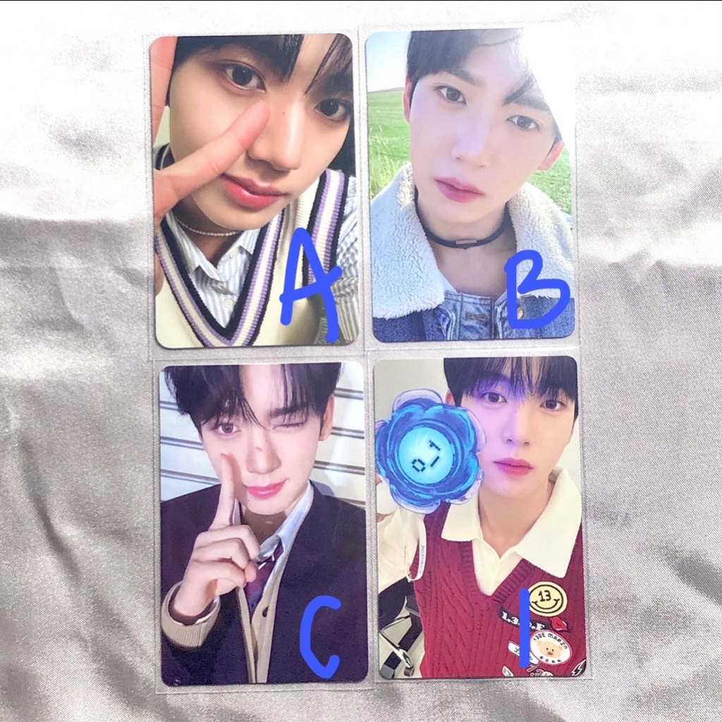 Photocard Han Yujin อัลบั้ม You Had Me at Hello YHMAH Lightstick Melting Point ZEROBASEONE ZB1