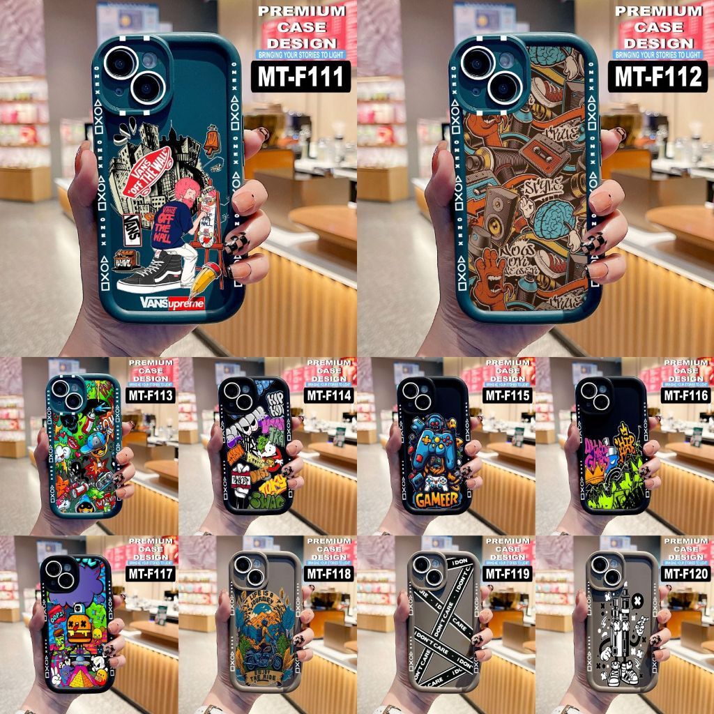 SAMSUNG J7/J8/J2 Pro/J3 Pro/J5 Pro/J7 Pro/M54/M34/M21/M20 CASE PICTURE MT CODE F111-F120 ใหม่ (MACC)