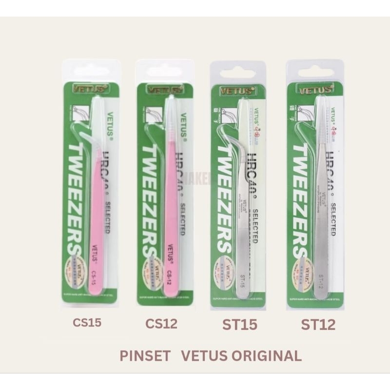 Vetus Original Tweezer แหนบขนตาคุณภาพดีที่สุด