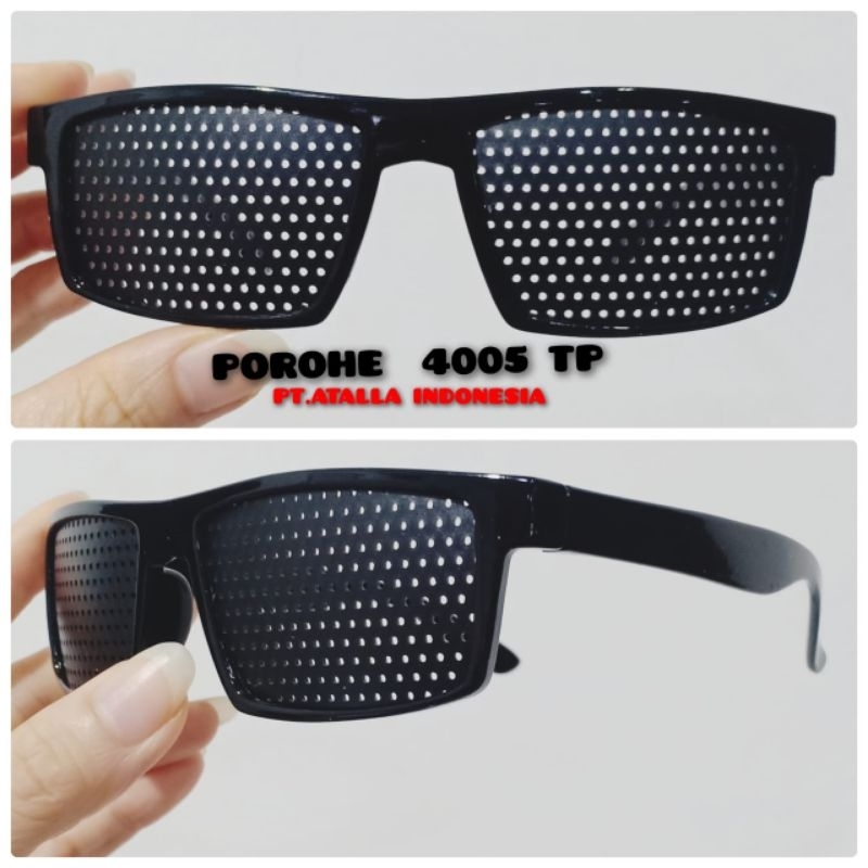 Pinhole Porohe 4005 TP แว่นตาบําบัด