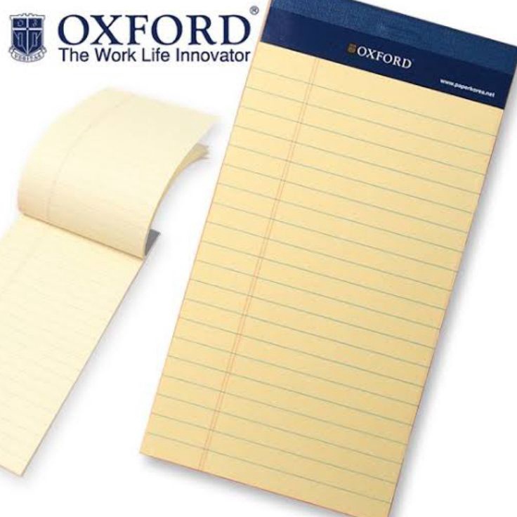 เพลิดเพลินไปกับความสะดวกของ ONLINE Shopping OX LEGAL PAD NOTEPAD MEMO NOTES Book Rips Up