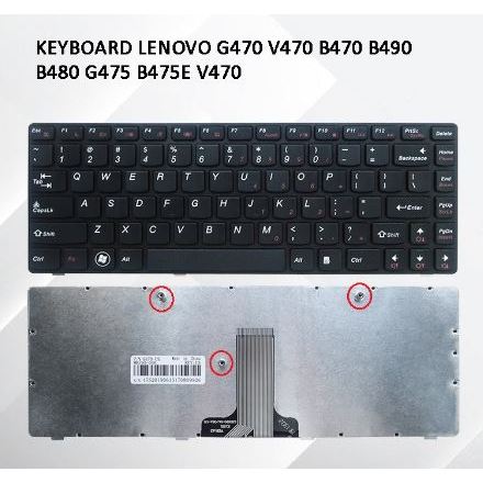 LENOVO B470 G470 G470GH G470AH V470 G475 Z470 คีย์บอร์ด
