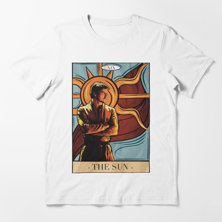 Oberyn Pedro Pascal The Sun Tarot Card Plain T-Shirt