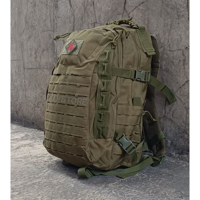 HIJAU Green Paracord Tactical Bag/Green Laser Cut Tactical Bag