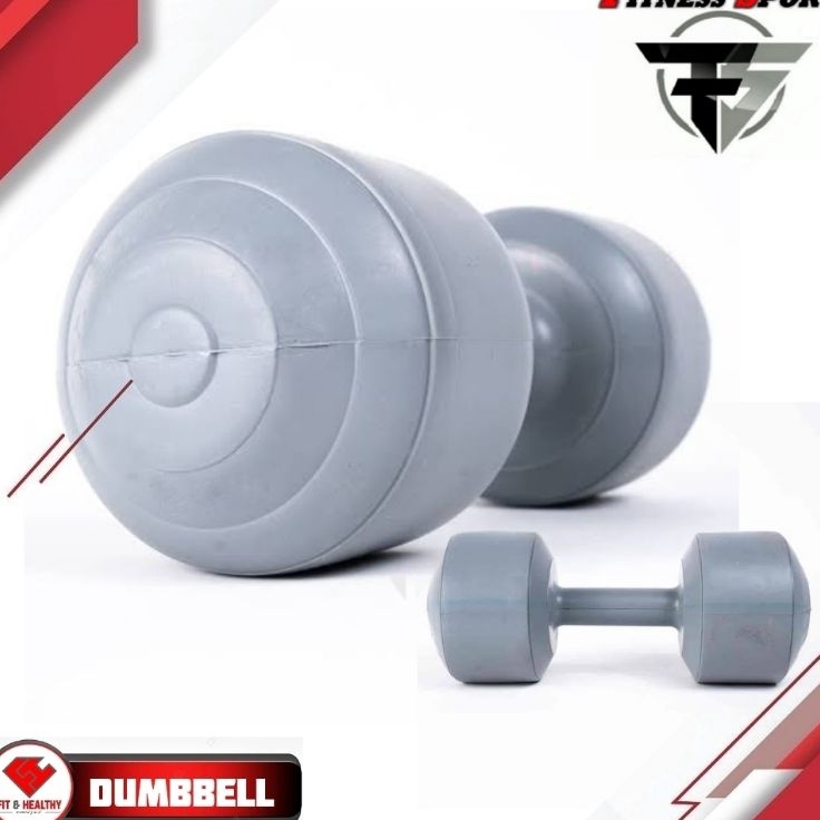 Super Delivery 1 Kg พลาสติก Barbell Dumbbell Dumbbell Dumbbell อุปกรณ์ยกน้ําหนัก 1Kg
