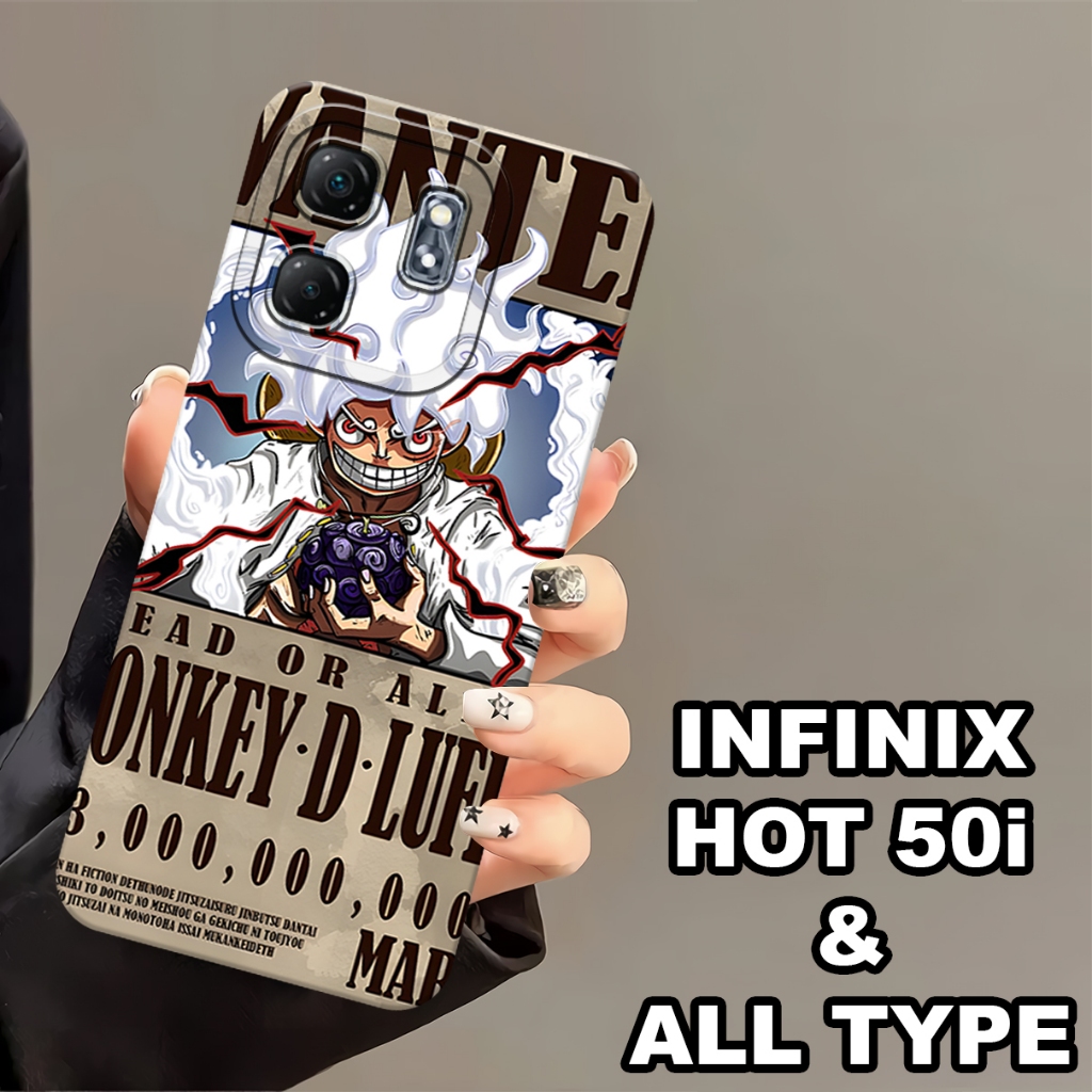 AC4/SOFTCASE PROCAMERA INFINIX HOT 50i และ ALL TYPE ANIME MOTIF/SOFCASE/SILICON/SILICONE