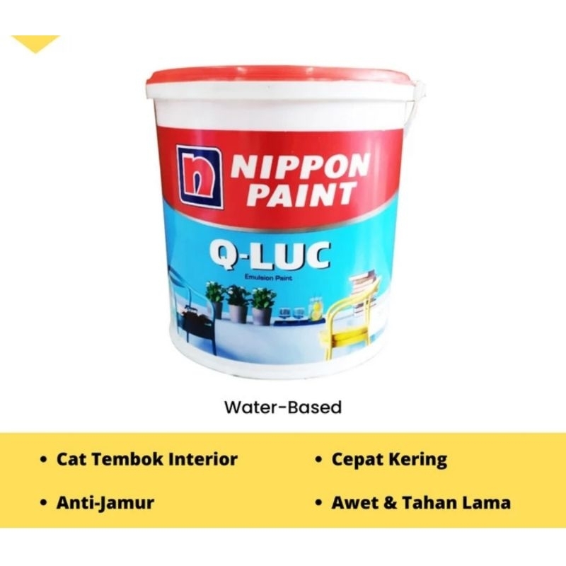 Qluc Paint 4.5kg, สีผนัง Nippon Paint