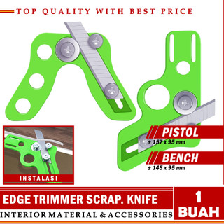 Edging Trimmer Alat Potong Sudut HPL Cutter Siku Potong Edging Manual