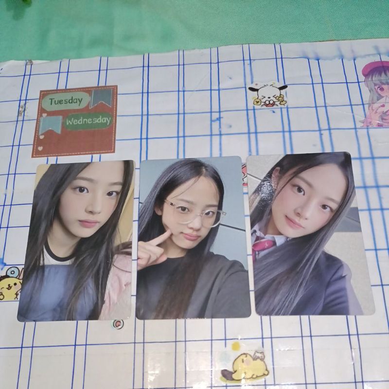 (ตรวจสอบคําอธิบาย) minji new jeans photocard