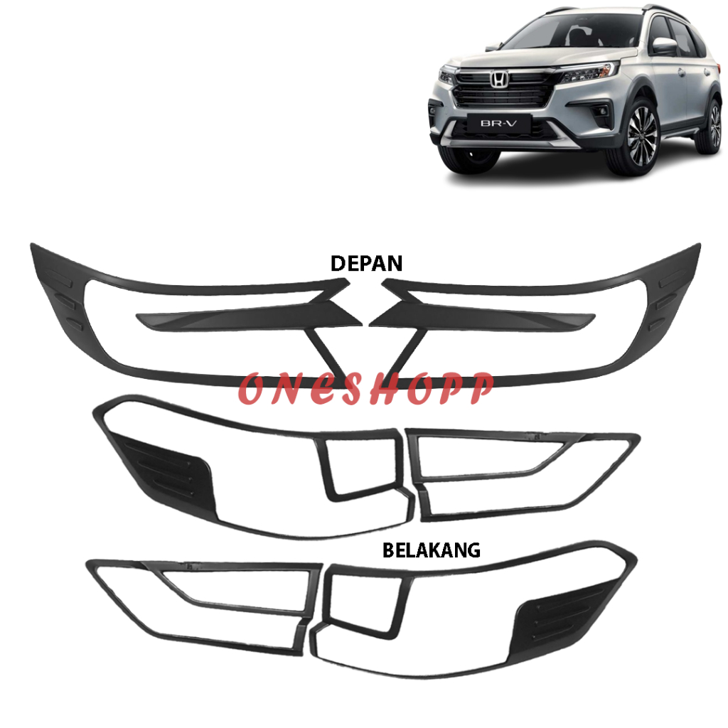 BRV FRONT REAR LIGHT GARNISH 2022 - 2024