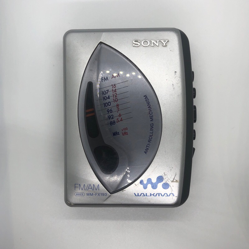 Walkman SONY WM-FX193 เครื่องเล่นวิทยุและเทปคาสเซ็ต/เครื่องเล่นเทป