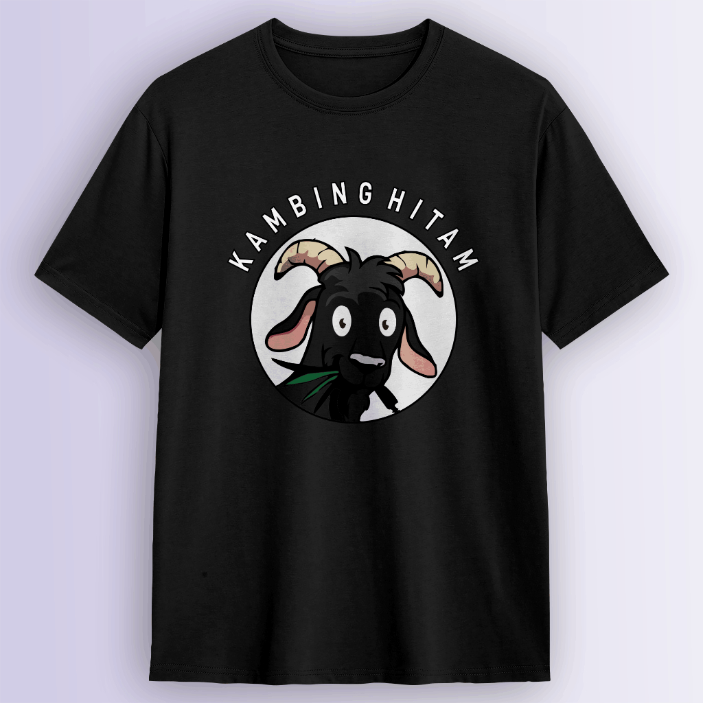 BLACK GOAT Mens Distro T-Shirt Cool Distro Mens T-Shirt DISTRO T-SHIRT