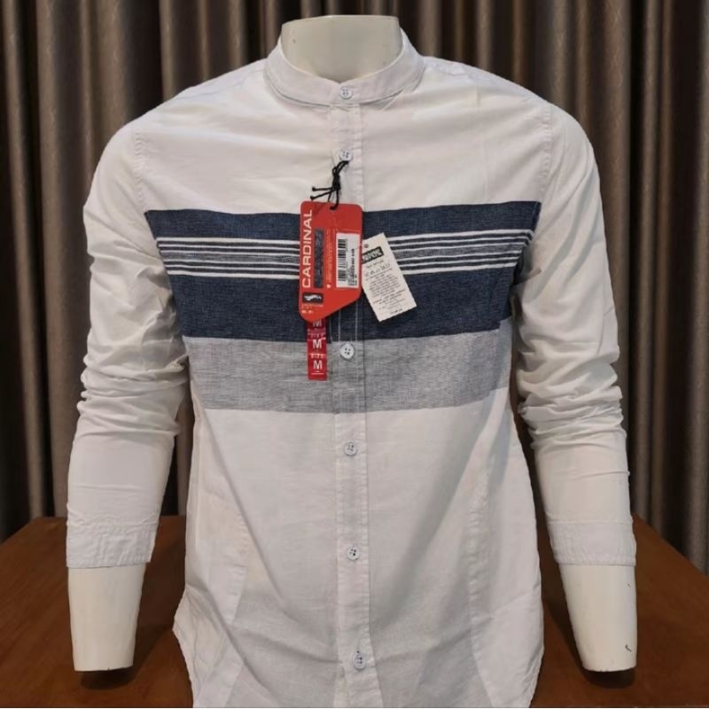 Kemeja Cardinal Jeans เสื้อเชิ้ตผู้ชาย Koko c3746