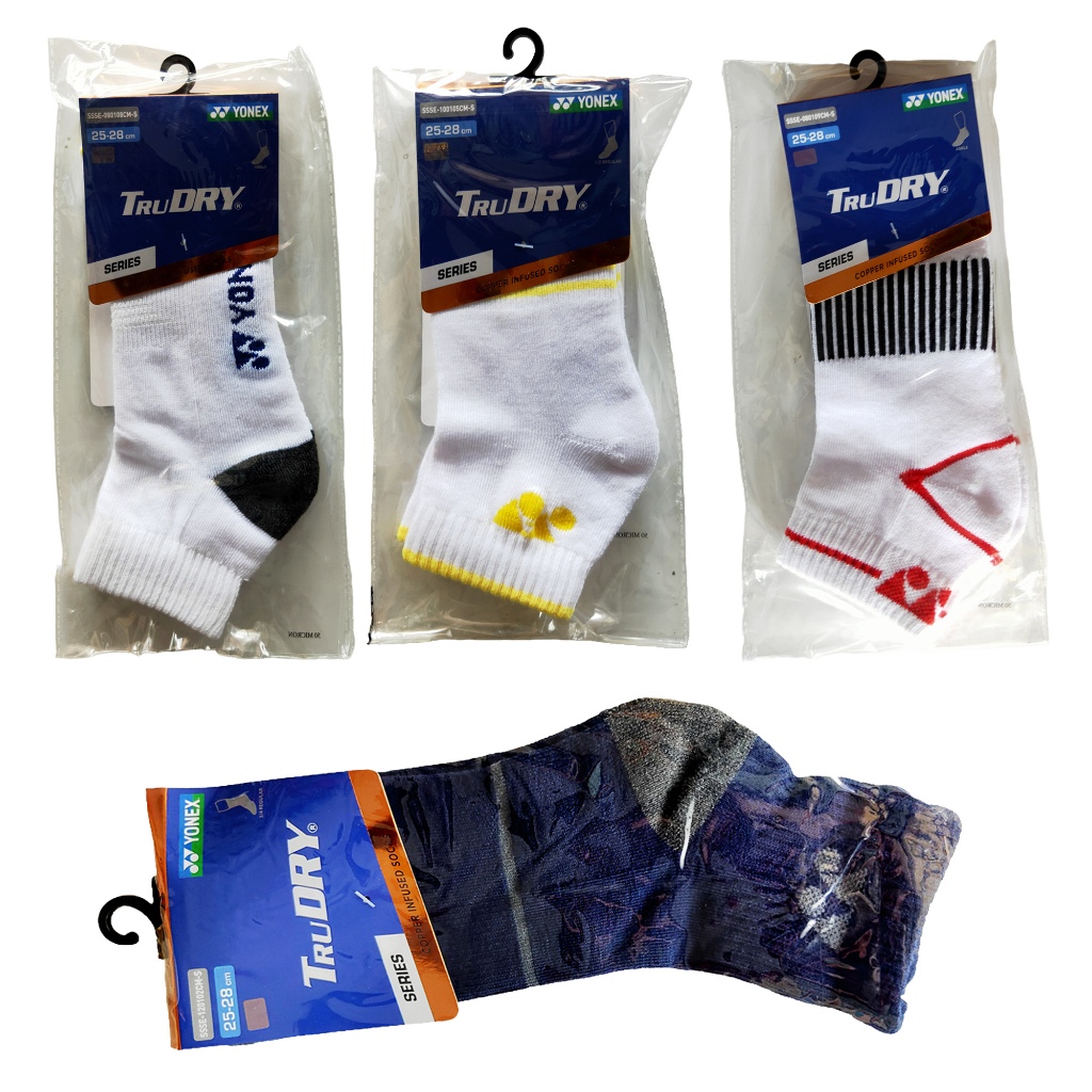 ถุงเท้าแบดมินตัน Yonex Original Yonex Tru Dry ถุงเท้ากีฬาแบดมินตันดั้งเดิม